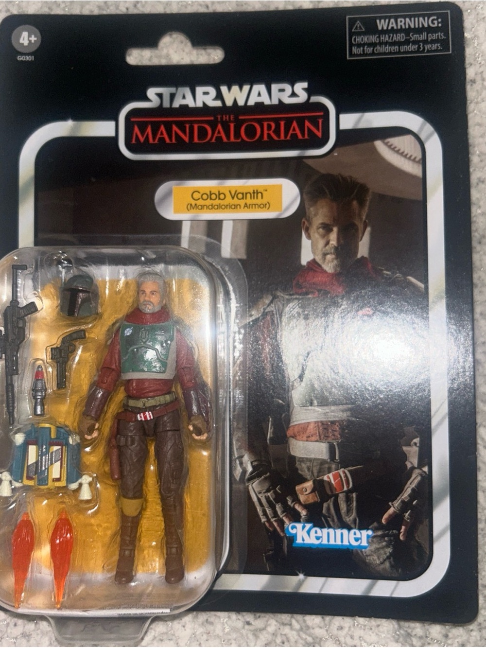 Star Wars The Vintage Collection Mandalorian Cobb Vanth Deluxe Action Figure